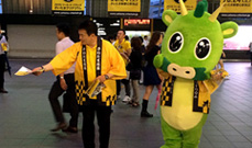 開催100日前PRを実施しました！