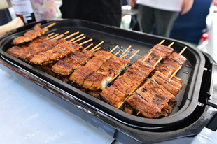 さいたまるしぇにはさいたまの名産が数多く登場。浦和のうなぎも大盛況