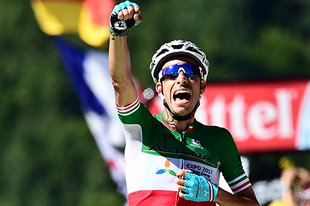 第５ステージを制したのはファビオ・アル（アスタナ プロチーム／イタリア）。