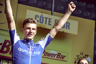 第７ステージも制したマルセル・キッテル（クイックステップフロアーズ／ドイツ）！きわどいゴール前スプリントを制して今大会３勝目！