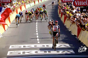 ツール・ド・フランス2018 第6ステージハイライト