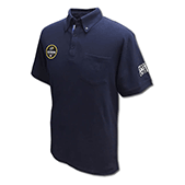 カジュアルポロシャツ/NVY