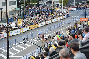 2016ツール・ド・フランスさいたまクリテリウムの様子