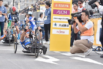2016ツール・ド・フランスさいたまクリテリウムの様子