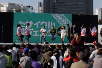 2016ツール・ド・フランスさいたまクリテリウムの様子