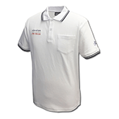 カジュアルポロシャツ/WHT