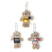 ジャージベアキーチェーン（YEL/BLK/RED）