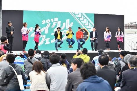 2018ツール・ド・フランスさいたまクリテリウムの様子