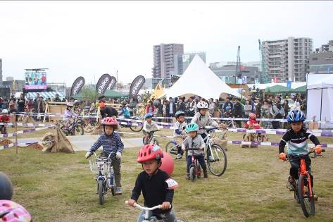 2018ツール・ド・フランスさいたまクリテリウムの様子